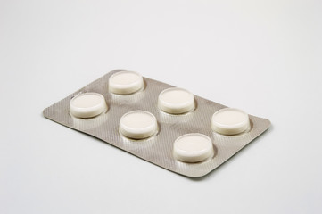 White tablets