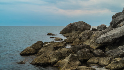 Crimean seascape on a clear day