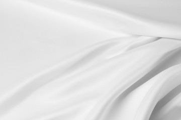 Fototapeta premium White silk