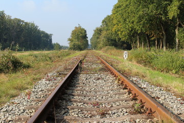 Obraz premium Bahnlinie