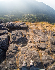 Obraz premium Hiking Doi Pha Ngaem