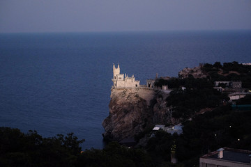 The Swallow's Nest, a castle located on the Crimean