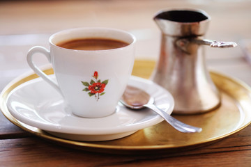 still life with a coffee cup