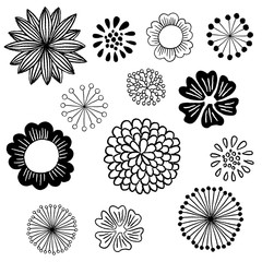 Floral Elements Set © Giraphics
