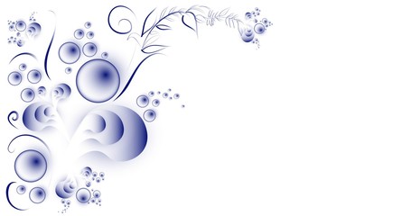 узор растительный