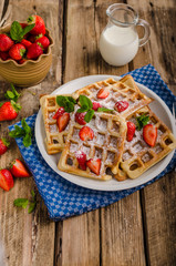 Original Belgian waffles