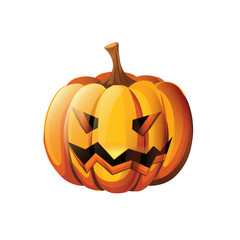 Scary Halloween Pumpkin