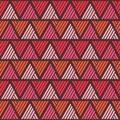 Modern Triangle Seamless Pattern