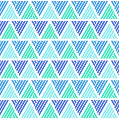 Modern Triangle Seamless Pattern