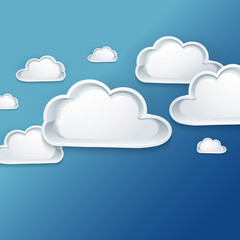 Creative cloud background for your business.