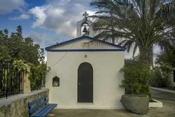 Small greek church