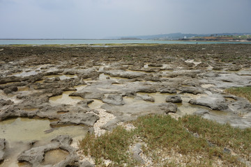 沖縄県　南城市　奥武島の風景