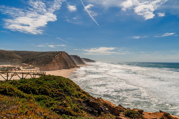 Praia de São Julião na Ericeira Portugal © moedas1