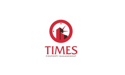 Fototapeta na wymiar times property logo