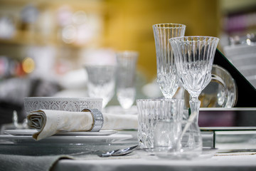 decorated table

