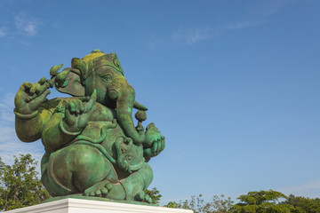 Ganesha Hindu God statue in Phetchaburi, Thailand