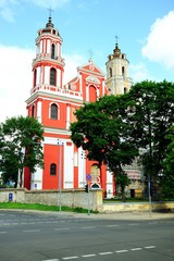Church of Sacred Jakob and Phillip in Vilnius