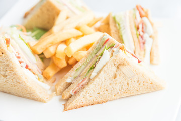 Club sandwiches