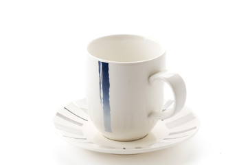 empty cup of coffee or mug