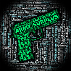 Army Surplus Indicates Armed Services And Armies