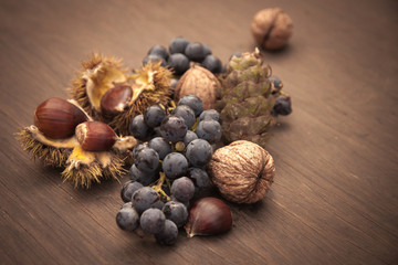 Herbstliche Dekoration