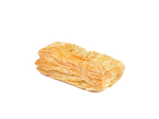 Tuna Pie on white background