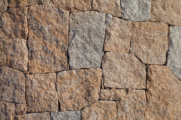 Rock wall.