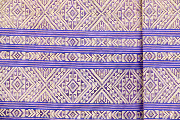 Hand-woven Purple cloth, northern Thailand