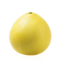 Pomelo fruit isolated on white background