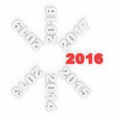 New year 2016