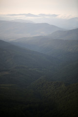 Obraz premium Mountains and sky