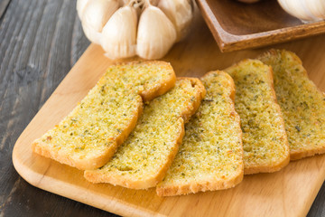 crispy bread garlic