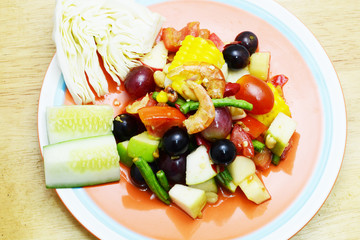 spice fruits salad