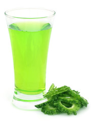 Herbal juice of green momodica