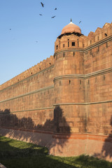 Red Fort outer wall