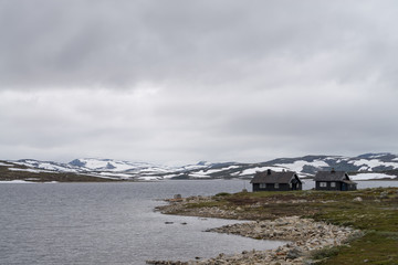 Norway rural highland landscape