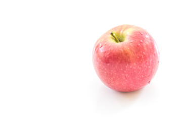 apple on white background