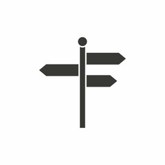 Signpost  icon.