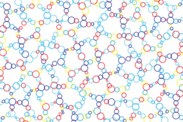 背景素材壁紙,円,丸,輪,サークル状,リング,環状,モザイク模様,ランダム,まだら,シンプル,単純,