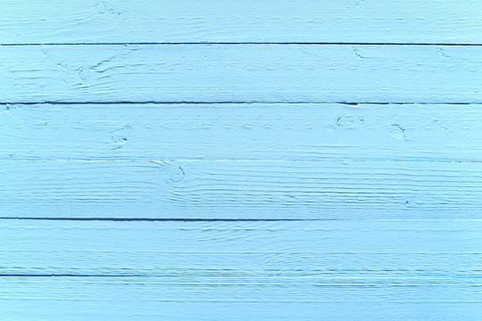 Painted blue wood background texture