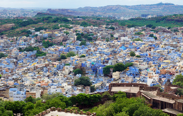 Jodhpur ville bleu