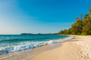 Beautiful tropical beach  at koh kood island,Thailand