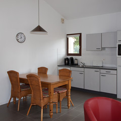 Modern kitchen, in a beautiful  house