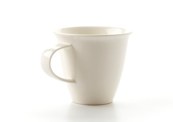 empty cup of coffee or mug