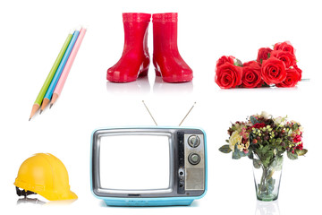 Group of isolate object