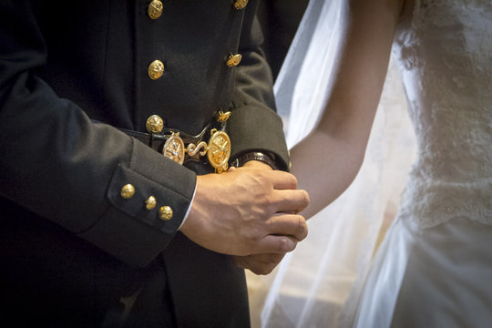 Mariage &agrave; l'&eacute;glise