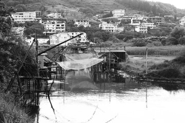 landscape lake for fishing