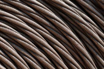 Coil voltage lines waiting for installation .