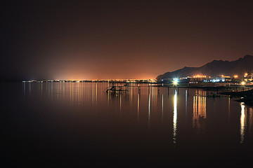 Obraz premium Night southern summer landscape