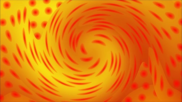Animation of illustration gold and red sequins psycho pattern seamless loop video